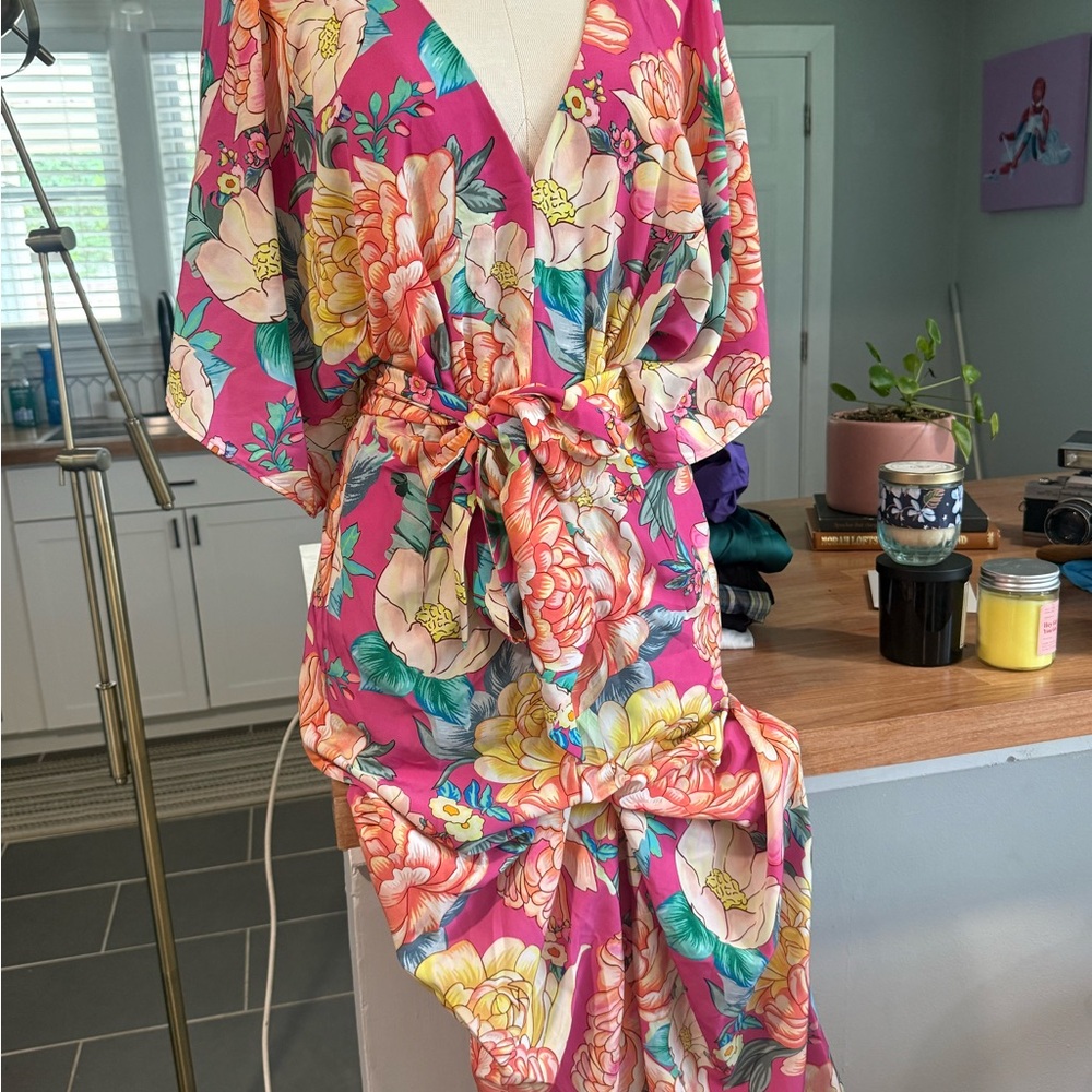 Farm Rio Eulalie Wide-Leg Jumpsuit - Picture 4 of 7